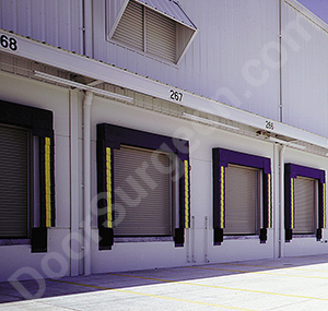 Loading docks need repair on door bumpers Sherwood Park.